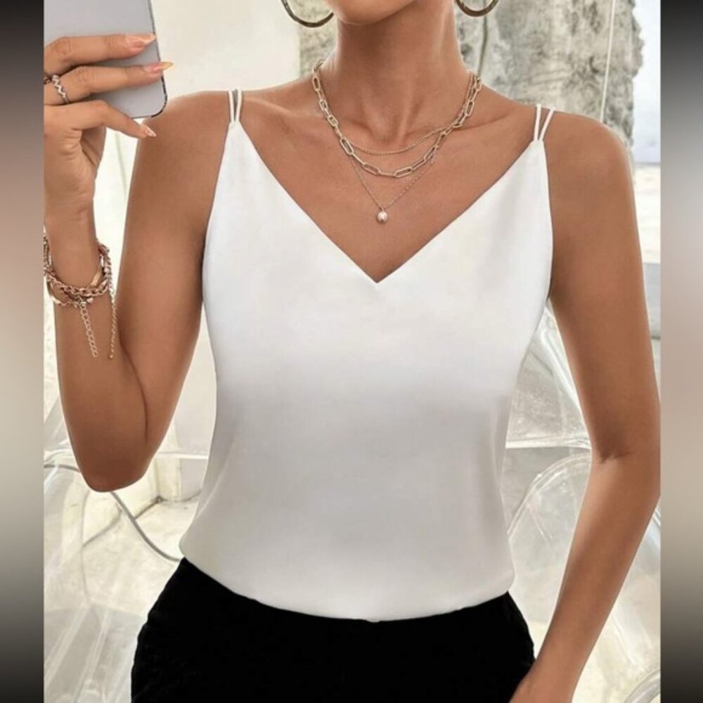 Luxe Solid Cami Top - image 1
